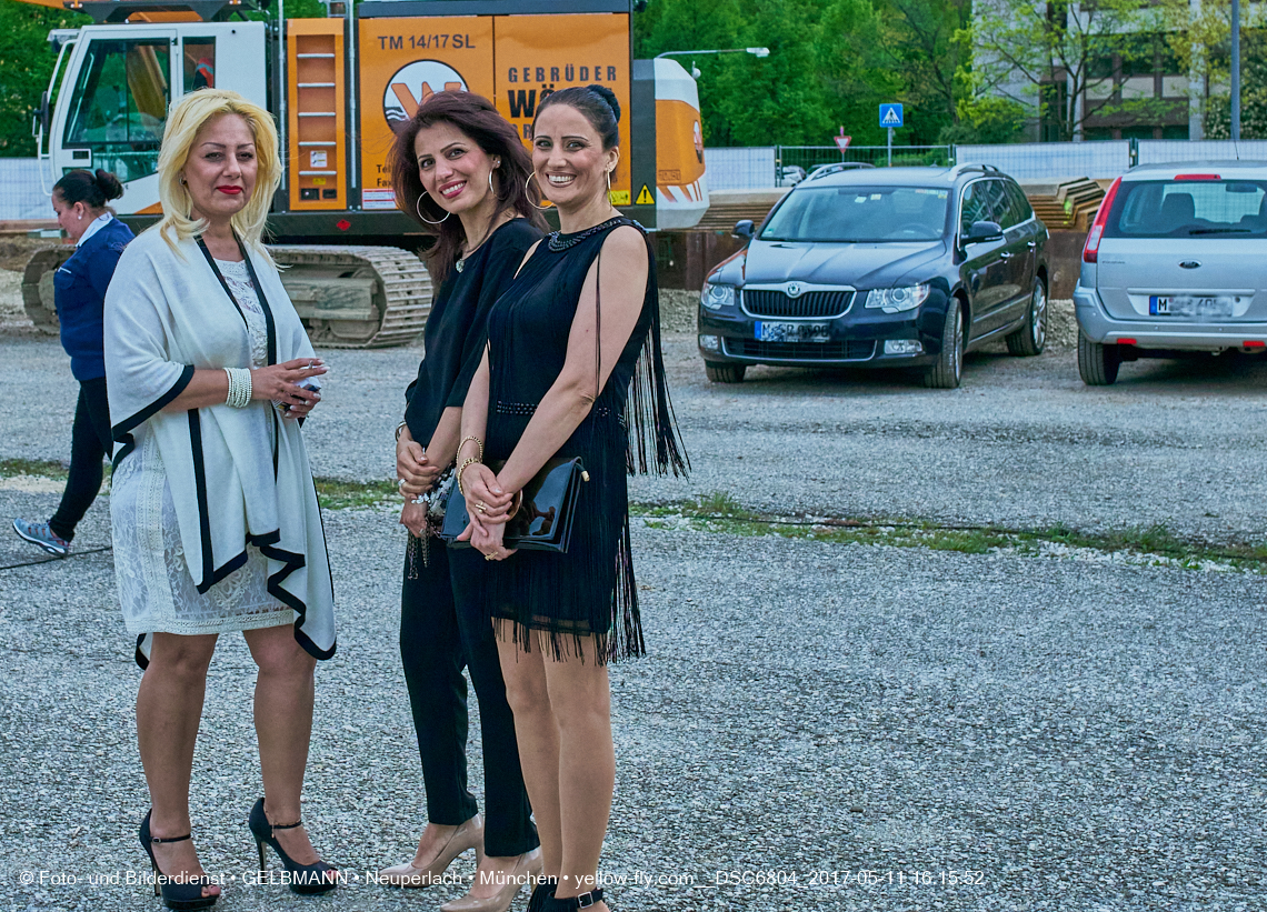 11. Mai 2017 - Grundsteinlegung für die LOGE und dem Kulturquadrat in Neuperlach